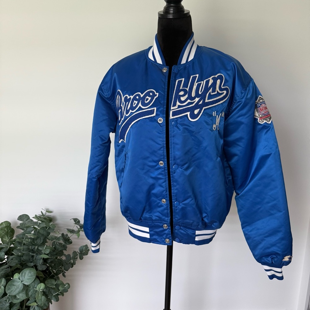 90s Brooklyn Dodgers Starter Jacket Large Collectable